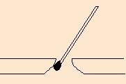 how to put wax in a recorder's hole