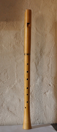 une copie de la flûte à bec ténor n° SAM 148
