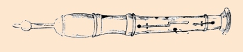 un flageolet du 19e