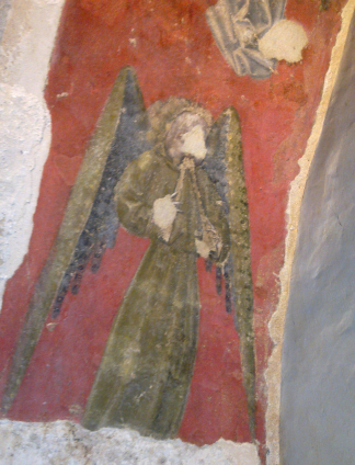 An angel musician, Saint Paul church, Lyon