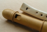 a bone flute & a baroque recorder