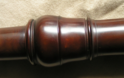 Voice flute after Denner: detail