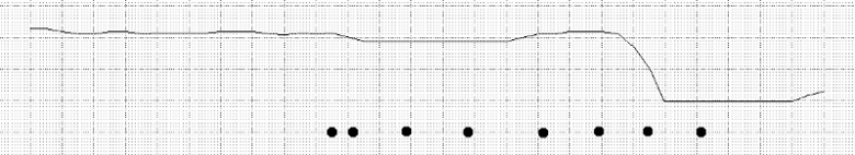 The bore profile of a renaissance recorder with a step bore