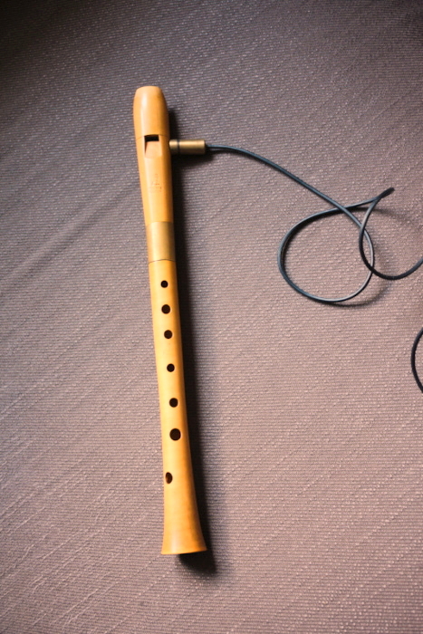 electracoustic descant recorder