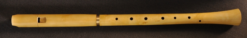 pre-baroque tenor recorder after an italian instrument